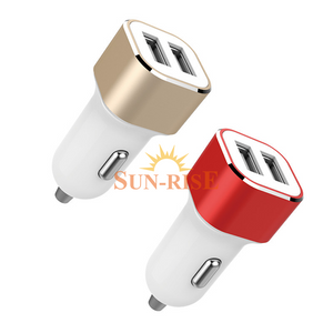 Metal Shell USB Car Charger , 12W/2.4A Rapid Car Charger