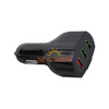 3 Port USB Car Charger Adapter QC 3.0 - Dual Fast Charging 36W