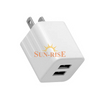 USB Wall Charger Block Dual Port Cube USB Plug Power Charging Adapter