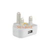 Universal USB UK Mains Charger Plug Wall Adaptor for Compatible with IPhone