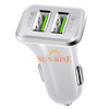 USB Car Charger Adapter QC 3.0 - Dual Fast Charging 36W