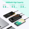 3 Inputs 2 Outputs Backup Battery Power Bank 