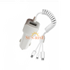 3 in 1 Multi-function Cable Type USB Car Charger 