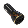 3 Port USB Car Charger , 12W/2.4A Car Charger