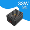 GaN Metal Shell 2 Port A+C Quick Charge,PD Wall Charger 