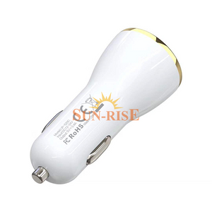 3 Port USB Car Charger , 12W/2.4A Car Charger