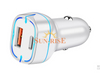 Dual Output A+C PD Car Charger with LED light