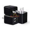 USB Wall Charger Block Dual Port Cube USB Plug Power Charging Adapter