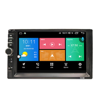Cross-border 7-inch car MP5 player supports Bluetooth hands-free FM card radio MP5