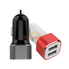 Metal Shell USB Car Charger , 12W/2.4A Rapid Car Charger