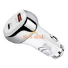 Metal Shell Dual Output A+C PD Car Charger