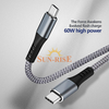 USB C To USB C Fast Charging Cable PD 60W Long Type C Charger Cord 