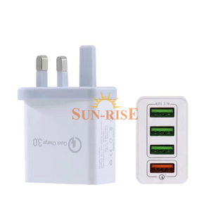 Four Port Quick Charge QC 3.0 18W Wall Charger 